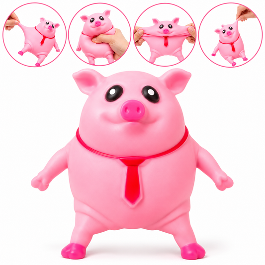 Stretchy Pig Squishy Toy – Soft Stress Relief & Fidget Toy for Kids and Adults